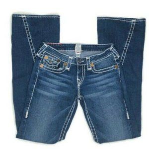 True Religion World Tour Joey Super T Flare Jeans